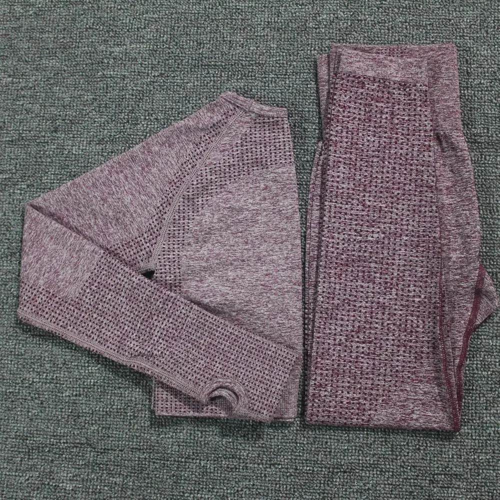 2 шт./компл. Vital, женский спортивный костюм с длинным рукавом, комплект для йоги, одежда для тренировок в тренажерном зале, короткий топ для фи... 
2 шт./компл. Vital, женский спортивный костюм с длинным рукавом, комплект для йоги, одежда для тренировок в тренажерном зале, короткий топ для фи...