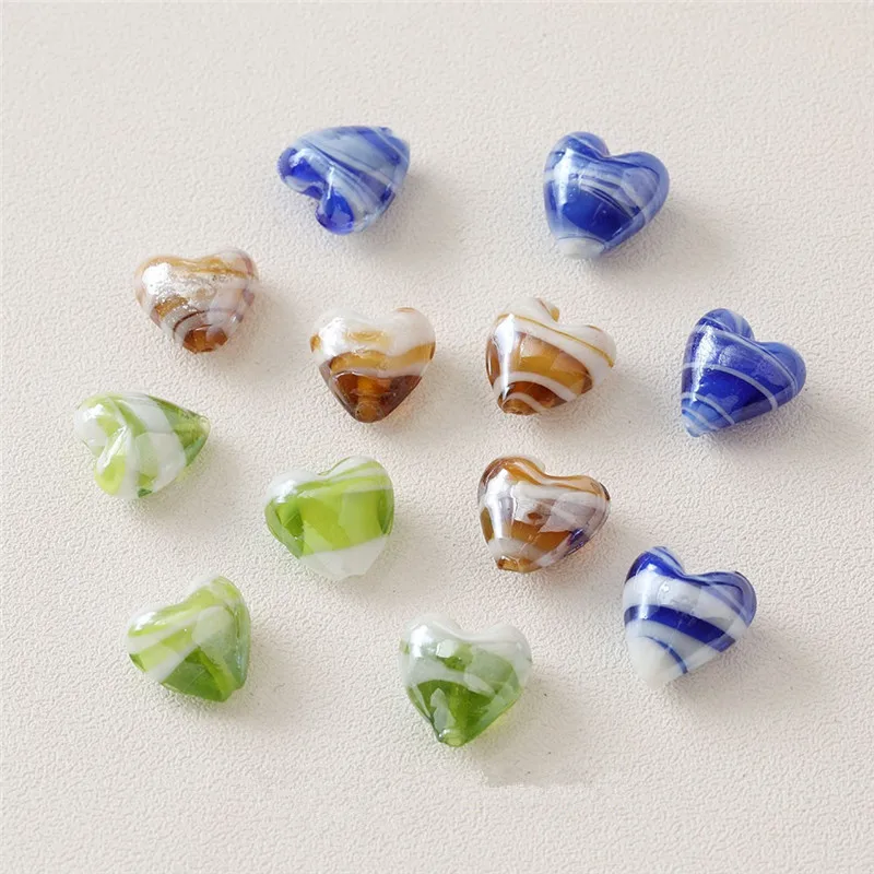 Spring 50pcs/lot color irregular print cartoon hearts shape Straight hole glass beads diy jewelry earring/bracelet accessory
Spring 50pcs/lot color irregular print cartoon hearts shape Straight hole glass beads diy jewelry earring/bracelet accessory