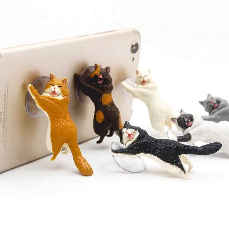 Mobile Phone Holder Cute Cat Sucker Bracket Portable For IPhone Samsung Xiaomi Smartphone Tablet Desktop Holder Mobile Stand
Mobile Phone Holder Cute Cat Sucker Bracket Portable For IPhone Samsung Xiaomi Smartphone Tablet Desktop Holder Mobile Stand