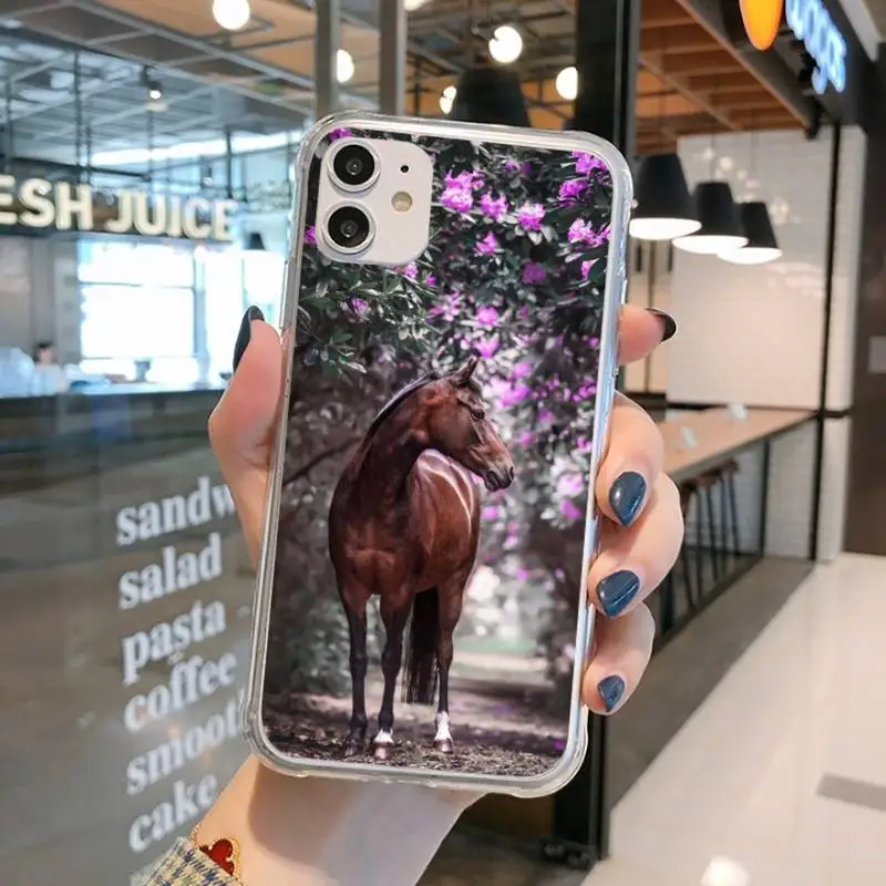 Handsome Horse Animal Phone Case Transparent for iPhone 11 12 mini pro XS MAX 8 7 6 6S Plus X 5S SE 2020 XR
Handsome Horse Animal Phone Case Transparent for iPhone 11 12 mini pro XS MAX 8 7 6 6S Plus X 5S SE 2020 XR
