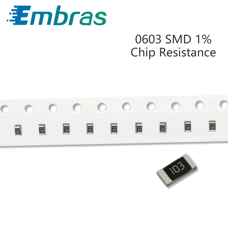100Pcs 0603 SMD Resistor Set 1% Tolerance 0R-392R 2.4R 2.7R 3R 3.3R 3.6R 3.9R 4.3R 10 Ohm Full Value Available DIY Assorted Kit
100Pcs 0603 SMD Resistor Set 1% Tolerance 0R-392R 2.4R 2.7R 3R 3.3R 3.6R 3.9R 4.3R 10 Ohm Full Value Available DIY Assorted Kit