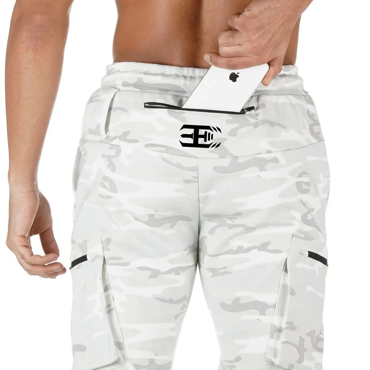 Men's Jogging Pocket Design Sweatpants New Cotton Camouflage Men's Fitness Multi-Pocket Jogging Pants Fashion Training Suit
Men's Jogging Pocket Design Sweatpants New Cotton Camouflage Men's Fitness Multi-Pocket Jogging Pants Fashion Training Suit