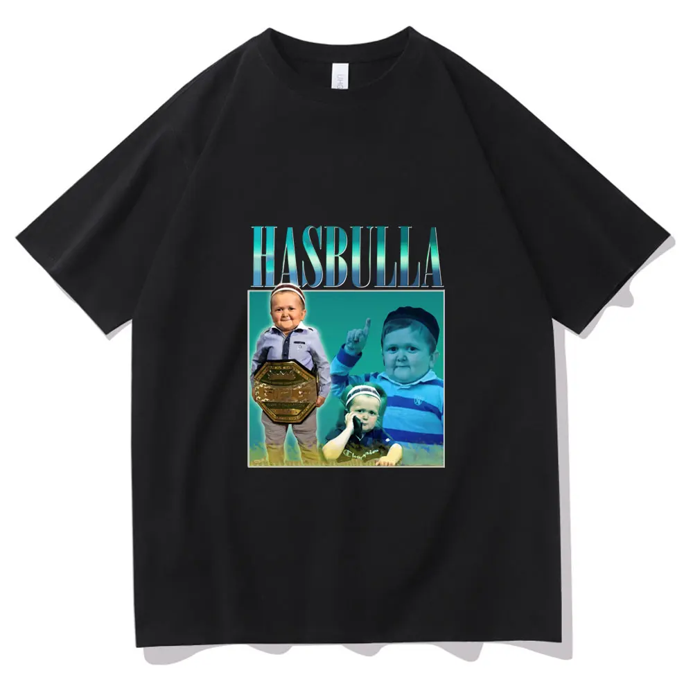 Classic Hasbulla Fighting Meme T-shirt Fan Gift Mini Khabib Blogger Tshirt Men Women Premium Oversized Graphics Print Tees Tops
Classic Hasbulla Fighting Meme T-shirt Fan Gift Mini Khabib Blogger Tshirt Men Women Premium Oversized Graphics Print Tees Tops