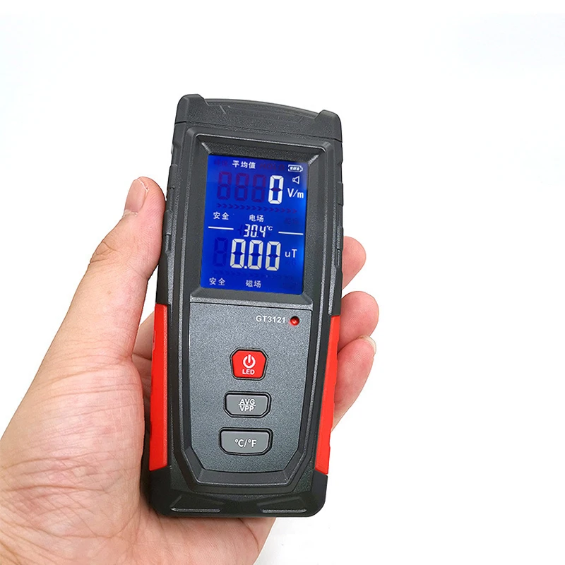 Digital Electromagnetic Radiation Tester LCD Radiation Dosimeter Electric Magnetic Field EMF Detector Survey Indicator
Digital Electromagnetic Radiation Tester LCD Radiation Dosimeter Electric Magnetic Field EMF Detector Survey Indicator