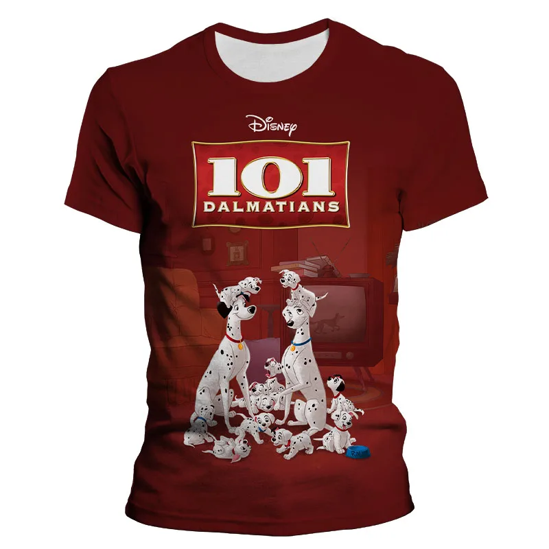 Disney 101 Dalmatians Women Plus Size Cartoon Men's Clothes Spotted Dogs 3D Print Tee Tshirt Boy Girl Kids Clothing T-shirt
Disney 101 Dalmatians Women Plus Size Cartoon Men's Clothes Spotted Dogs 3D Print Tee Tshirt Boy Girl Kids Clothing T-shirt
