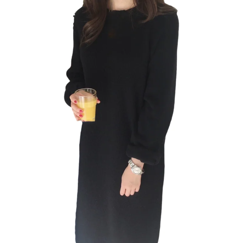 New Autumn Sweater Women Dress Winter Long Sleeve Sweaters Knitted Dresses Womens Loose Maxi Oversize Knitting Robe Vestido
New Autumn Sweater Women Dress Winter Long Sleeve Sweaters Knitted Dresses Womens Loose Maxi Oversize Knitting Robe Vestido