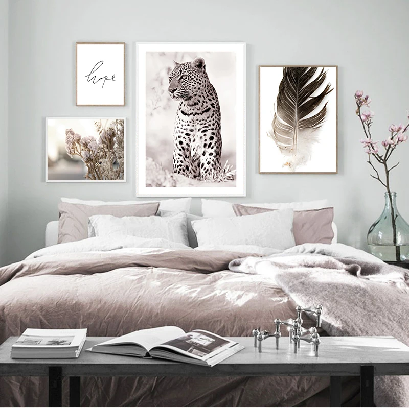 Scandinavian Simplicity Print Leopard Feather Flower Wall Art Picture Canvas Painting Nordic Style Modern Home Decoration
Scandinavian Simplicity Print Leopard Feather Flower Wall Art Picture Canvas Painting Nordic Style Modern Home Decoration