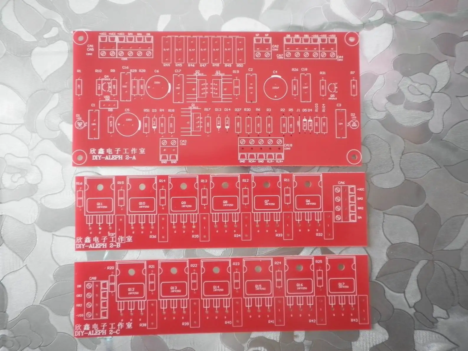 1 Set ALEPH2 A2 Pure Class A Power Amplifier PCB Bare Board Base On Nelson Pass Circuit
1 Set ALEPH2 A2 Pure Class A Power Amplifier PCB Bare Board Base On Nelson Pass Circuit