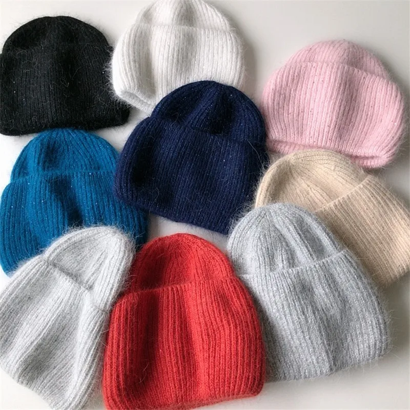 2020New Fashion Angora rabbit fur hat women's knitted hat autumn and winter woolen hat Korean version of pure color to keep warm
2020New Fashion Angora rabbit fur hat women's knitted hat autumn and winter woolen hat Korean version of pure color to keep warm