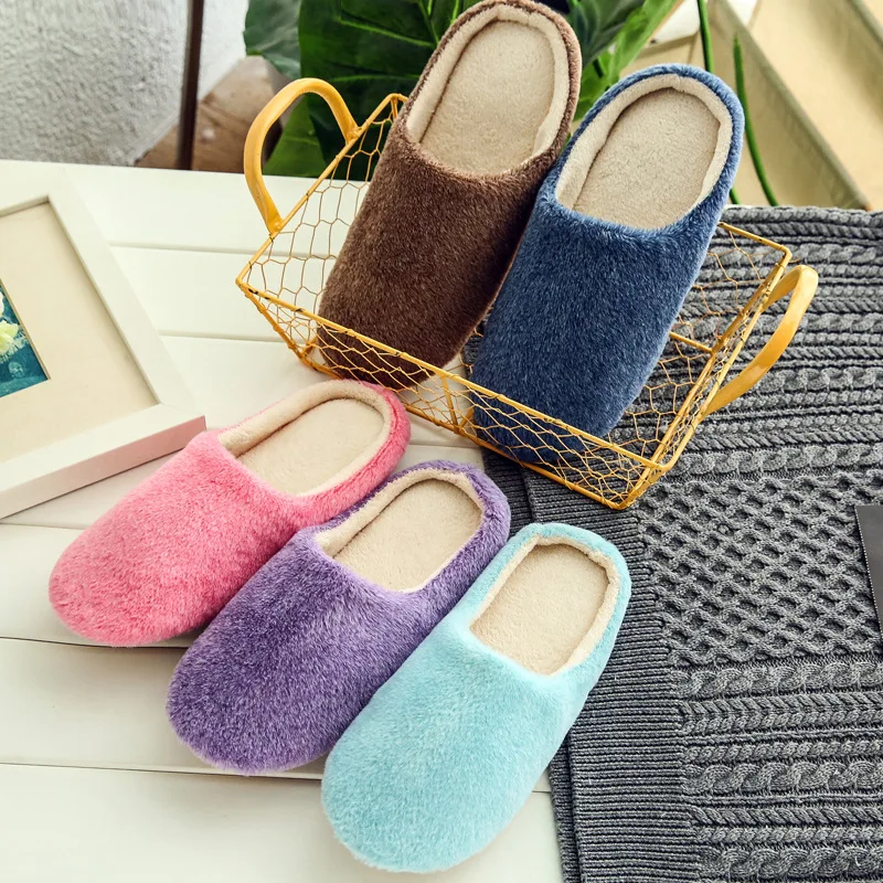 Autumn Winter Man Slippers Unisex Indoor Floor Shoes Warm Plush Slippers Candy Color Women Home Shoes Soft Slippers Pantuflas
Autumn Winter Man Slippers Unisex Indoor Floor Shoes Warm Plush Slippers Candy Color Women Home Shoes Soft Slippers Pantuflas