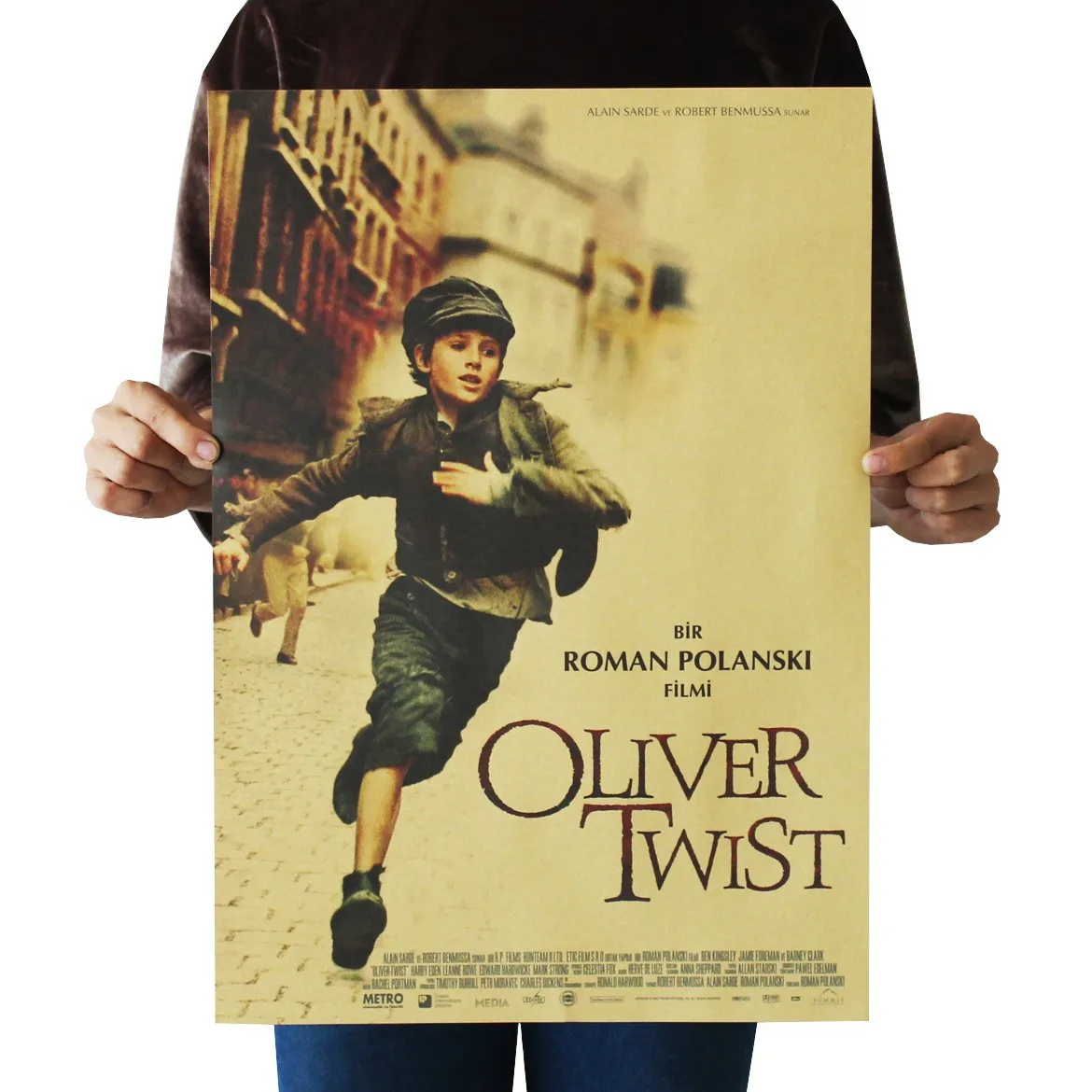 Фильм Оливер Твист, плакат из крафт-бумаги, домашняя фотография, 50.5x35 см
Фильм Оливер Твист, плакат из крафт-бумаги, домашняя фотография, 50.5x35 см