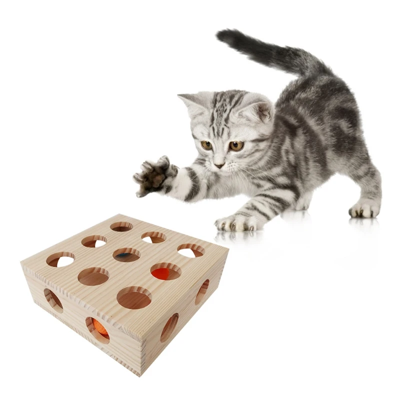 Cat Toys Funny Box with Ball Inside Hands Free Kitten Self Play Interactive Cat Toys for Small/Middle Size Cats
Cat Toys Funny Box with Ball Inside Hands Free Kitten Self Play Interactive Cat Toys for Small/Middle Size Cats