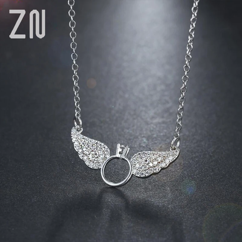 ZN High Quality Brightly New Statement Choker Necklace Angel Wings Pendants Necklaces for Women Gifts Jewelry
ZN High Quality Brightly New Statement Choker Necklace Angel Wings Pendants Necklaces for Women Gifts Jewelry