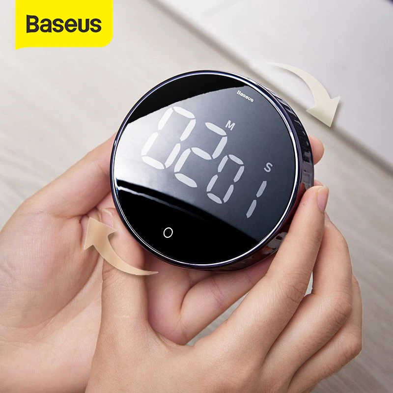 Xiaomi Magnetic Kitchen Timer Digital Manual Countdown Alarm Clock Mechanical Cooking Shower Study Stopwatch | Электроника