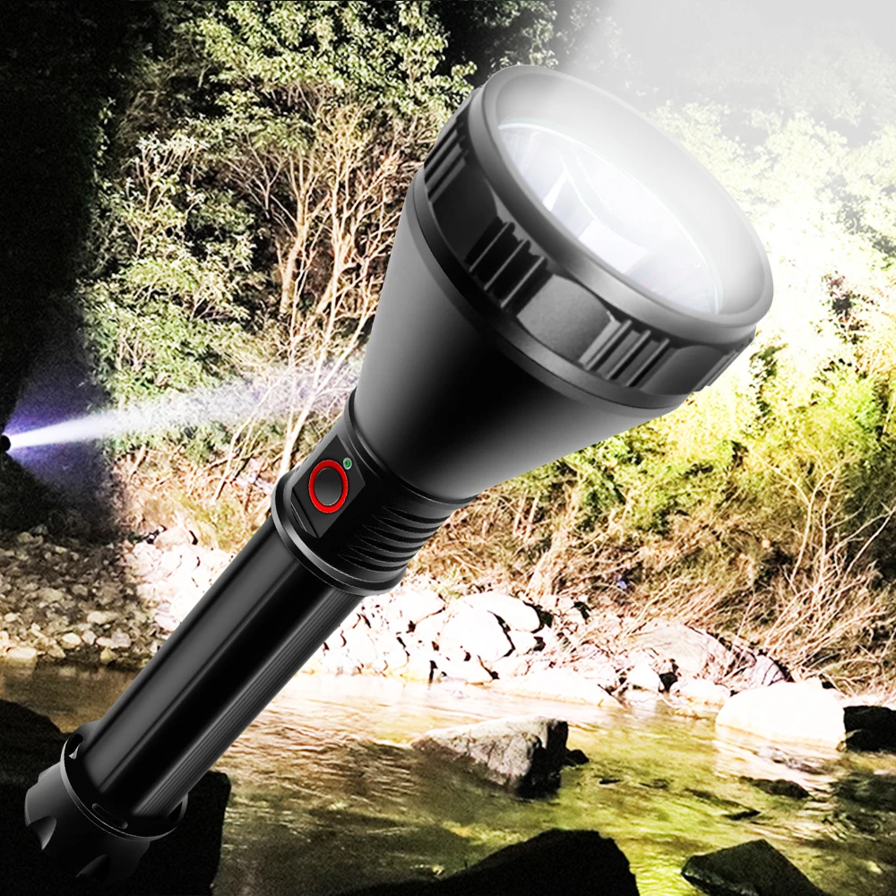 8000 Lumens XHP70 Most Powerful LED Flashlight USB Rechargeable Torch Flashlights Best Camping, Hunting Use 26650 Battery
8000 Lumens XHP70 Most Powerful LED Flashlight USB Rechargeable Torch Flashlights Best Camping, Hunting Use 26650 Battery