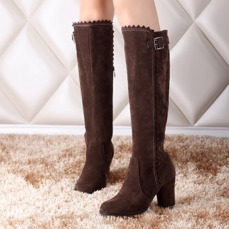 FXYCMMCQ European and American Winter Fashion Boots Fashion Contracted Comfortable Thick Heel Boots-721
FXYCMMCQ European and American Winter Fashion Boots Fashion Contracted Comfortable Thick Heel Boots-721