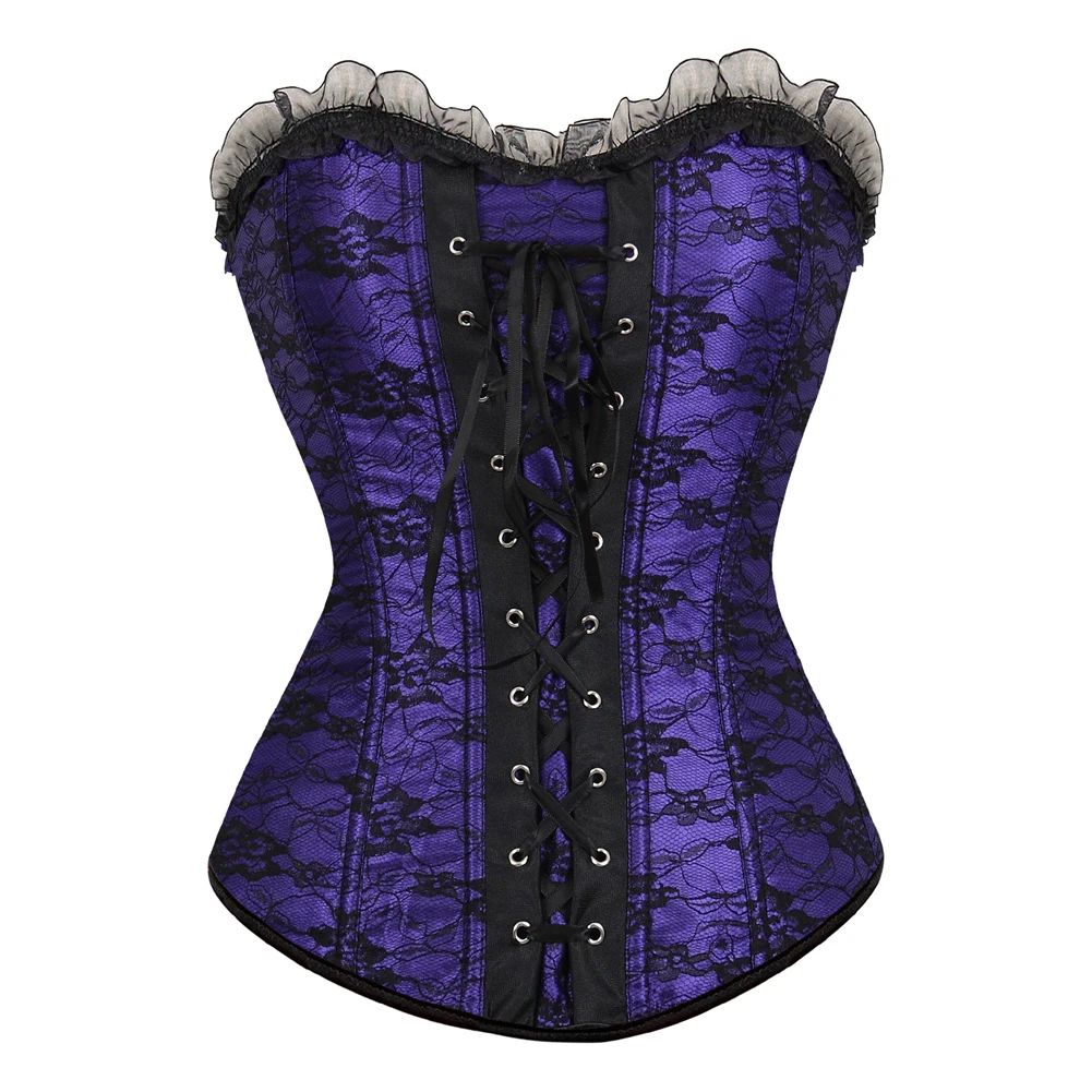 Victorian Wedding Dress Corsets for Women Corset Top Lace Corset Womens Bustiers Plus Size Corsets 
Victorian Wedding Dress Corsets for Women Corset Top Lace Corset Womens Bustiers Plus Size Corsets