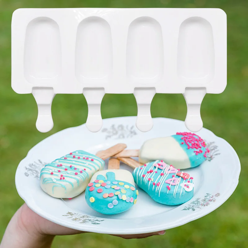 1Set Homemade Silicone Ice Cream Molds Ice Lolly Moulds Freezer Ice Cream Bar Molds Popsicle Sticks DIY Homemade Dessert Pastry
1Set Homemade Silicone Ice Cream Molds Ice Lolly Moulds Freezer Ice Cream Bar Molds Popsicle Sticks DIY Homemade Dessert Pastry