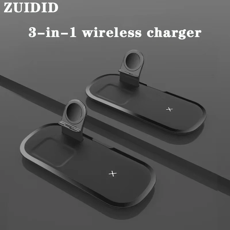 15W 4-in-1 wireless charger Inductive charging supports iPhone 13 12 11 x XS XR airplads Apple Iwatch 6 se charging station
15W 4-in-1 wireless charger Inductive charging supports iPhone 13 12 11 x XS XR airplads Apple Iwatch 6 se charging station