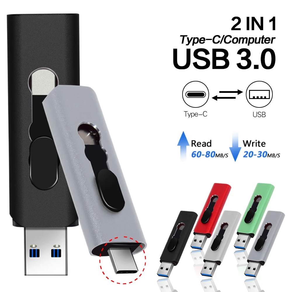 USB 3.0 Type-C USB флэш-накопитель OTG флэш-накопитель 512 ГБ 256 ГБ 64 ГБ флэш-накопитель Высокая скорость 60 МБ/с. ~ 80 МБ/с. U флэш-накопитель
USB 3.0 Type-C USB флэш-накопитель OTG флэш-накопитель 512 ГБ 256 ГБ 64 ГБ флэш-накопитель Высокая скорость 60 МБ/с. ~ 80 МБ/с. U флэш-накопитель