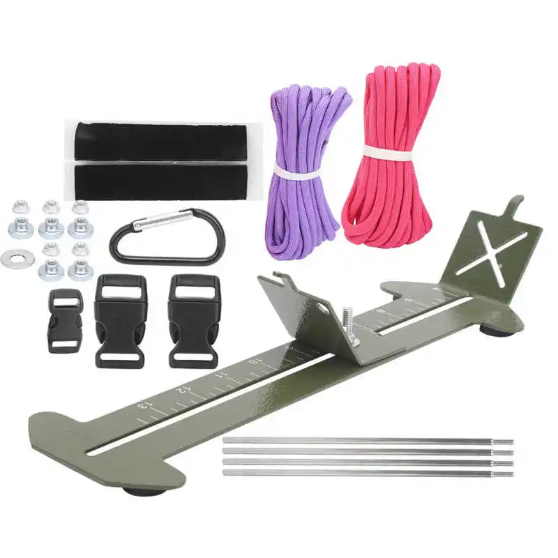 Bracelet Jig Kit Paracord Bracelet Weaving Jig Kit Stainless Steel Wristband Maker DIY Braided Frame Paracord Weaving Jig 
Bracelet Jig Kit Paracord Bracelet Weaving Jig Kit Stainless Steel Wristband Maker DIY Braided Frame Paracord Weaving Jig