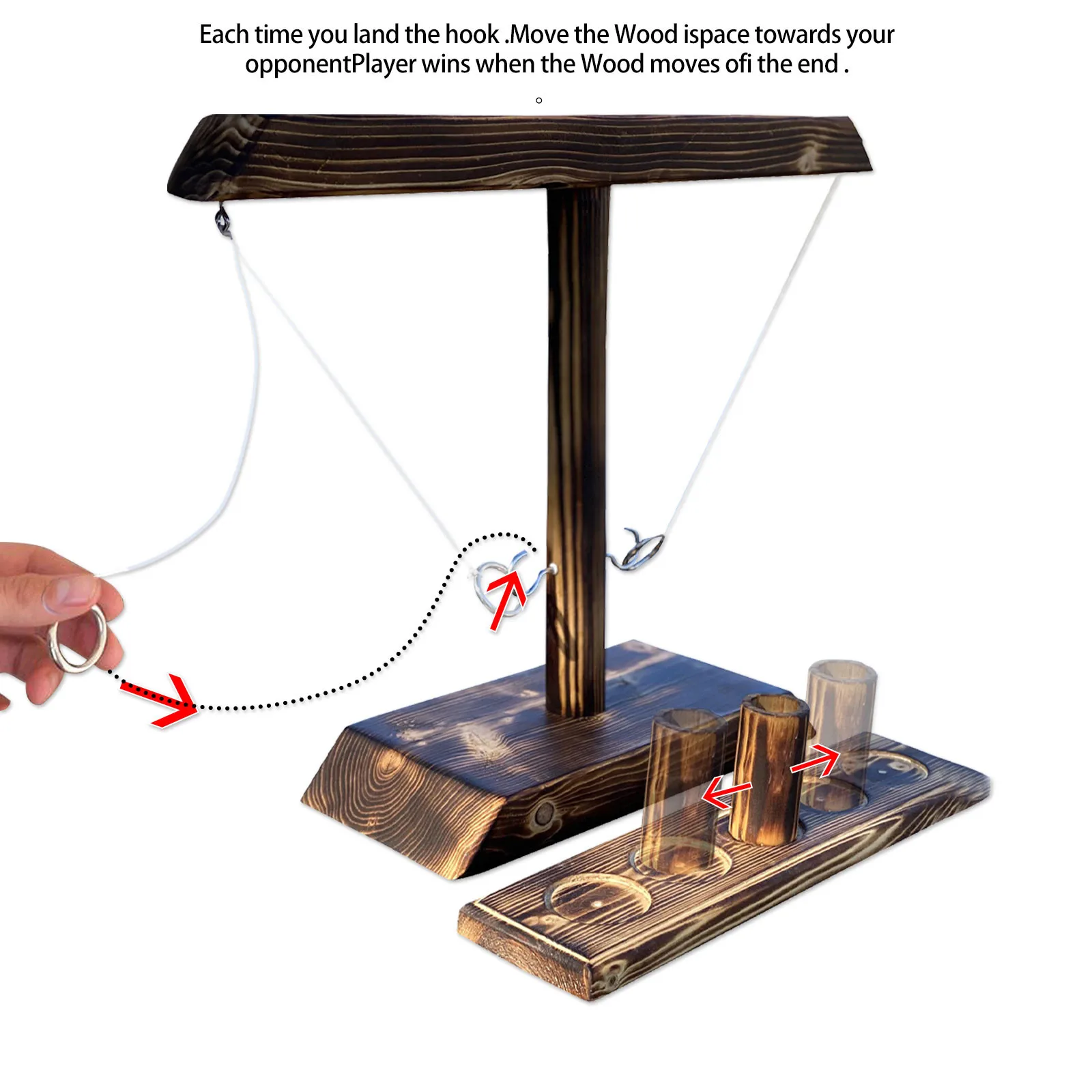2021 New Party Toys Bar Drink Shop Handmade Wooden Ring Toss Hooks Fast-paced Interactive Game For Bars Home drank spelletjes w2
2021 New Party Toys Bar Drink Shop Handmade Wooden Ring Toss Hooks Fast-paced Interactive Game For Bars Home drank spelletjes w2