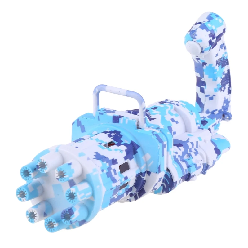 8-Hole Gatling Bubble Toy Bubble Blowing Toy Bubble Maker Interactive Outdoor Kits Beach Bubble Machine Camouflage Toy 
8-Hole Gatling Bubble Toy Bubble Blowing Toy Bubble Maker Interactive Outdoor Kits Beach Bubble Machine Camouflage Toy