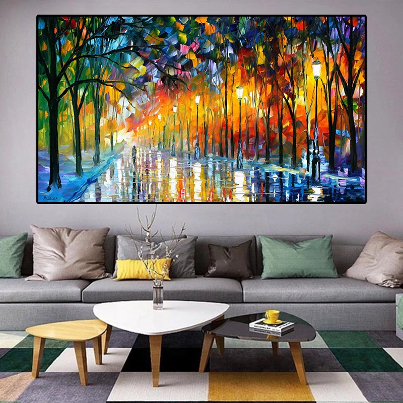 Landscape Street Rainny View Picture Canvas Painting Oil Painting Modern Wall Art Poster Picture For Living Room Decor Home
Landscape Street Rainny View Picture Canvas Painting Oil Painting Modern Wall Art Poster Picture For Living Room Decor Home