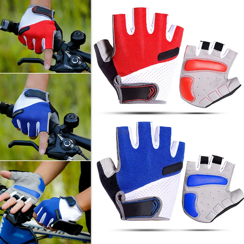 Newly 1 Pair Gloves Half Finger Breathable Shockproof for Cycling Climbing Outdoor
Newly 1 Pair Gloves Half Finger Breathable Shockproof for Cycling Climbing Outdoor