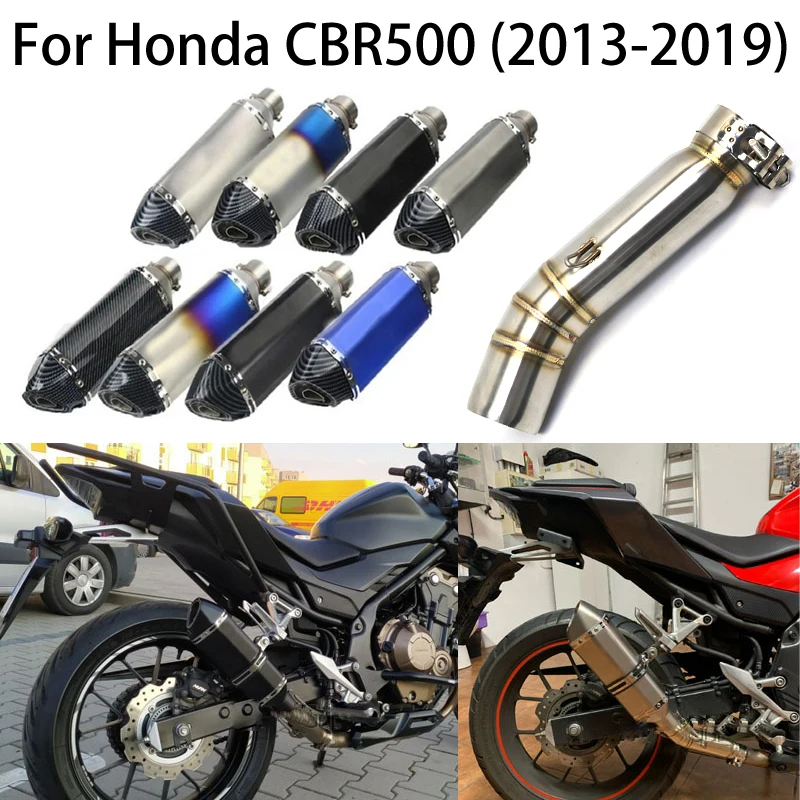 Глушитель выхлопной трубы для мотоцикла Honda CBR500 CBR500R CB500X CB500F 2013-2019
Глушитель выхлопной трубы для мотоцикла Honda CBR500 CBR500R CB500X CB500F 2013-2019