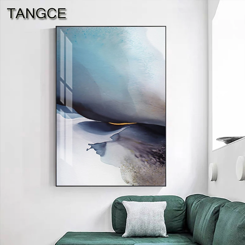 Abstract Blue Gray Watercolor Painting Nordic Poster Print Chinese Ink Wall Art Picture for Living Room Zao Wou-Ki Series Poster
Abstract Blue Gray Watercolor Painting Nordic Poster Print Chinese Ink Wall Art Picture for Living Room Zao Wou-Ki Series Poster
