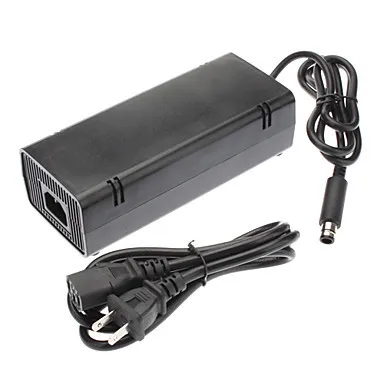 EU/US Plug AC Adapter Charger Home Wall Power Supply Cord Cable For Xbox360/Xbox 360 E Console 110-240V Replacement | Электроника