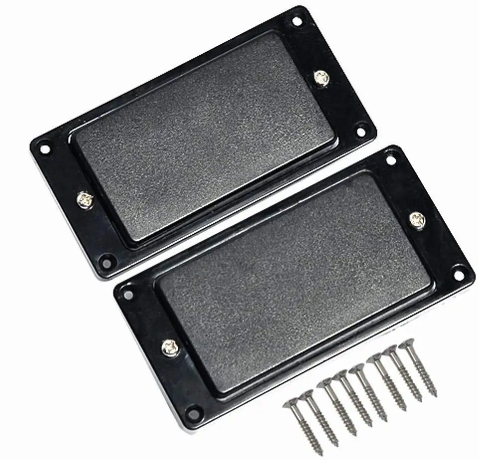 1 комплект, комплект из 2 предметов, герметичный мостовой и шейный наконечник Humbucker, двойная катушка, набор для гитары GIB EPI LP Black 
1 комплект, комплект из 2 предметов, герметичный мостовой и шейный наконечник Humbucker, двойная катушка, набор для гитары GIB EPI LP Black