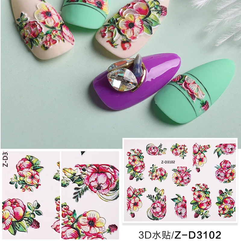 10 Types Nails Stickers 3D Water Transfer Nail Stickers 2020 Japanese Cherry Blossom Flower Nail Decals 5D Nail Stickers,70X50MM
10 Types Nails Stickers 3D Water Transfer Nail Stickers 2020 Japanese Cherry Blossom Flower Nail Decals 5D Nail Stickers,70X50MM