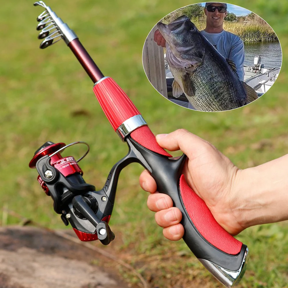 6 Section Telescopic Rock Fishing Rod High Carbon Fiber Spinning Carp Feeder Bait Casting Fishing Pole Rod Tackle Equipment
6 Section Telescopic Rock Fishing Rod High Carbon Fiber Spinning Carp Feeder Bait Casting Fishing Pole Rod Tackle Equipment