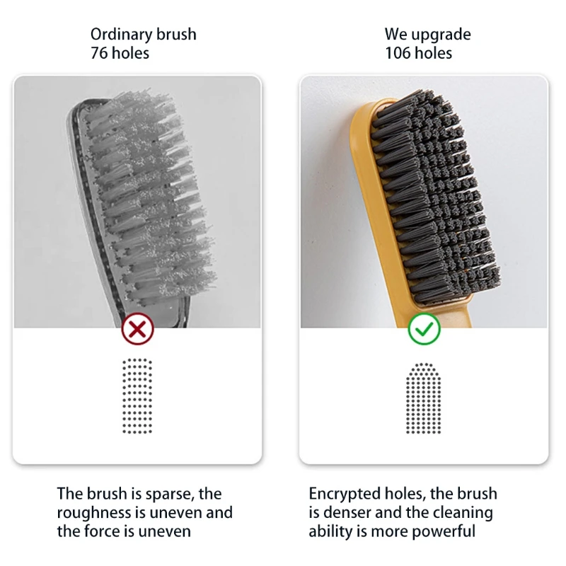 Nordic Household Soft Bristles Sneaker Shoes Cleaning Brush Boot Plastic Cleaner Scrubber Multifunctional Laundry Tool with Hang
Nordic Household Soft Bristles Sneaker Shoes Cleaning Brush Boot Plastic Cleaner Scrubber Multifunctional Laundry Tool with Hang