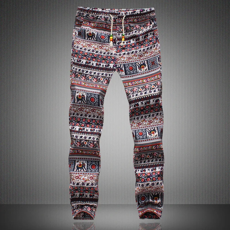 New Fashion Summer Spring Autumn Men Floral Print Joggers Male Casual Summer Pants Mens Sweatpants Linen Pants Men Trouser
New Fashion Summer Spring Autumn Men Floral Print Joggers Male Casual Summer Pants Mens Sweatpants Linen Pants Men Trouser
