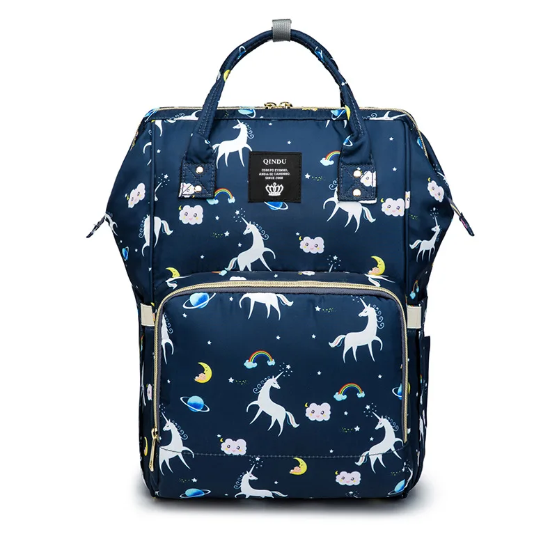 Baby Bag Fashion Mummy Pack New Unicorn Mamma Mimi Bag Multi-purpose Mother and Child Out 
Baby Bag Fashion Mummy Pack New Unicorn Mamma Mimi Bag Multi-purpose Mother and Child Out