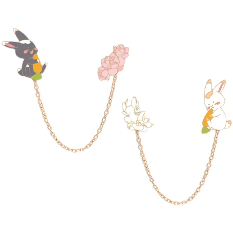 Official Mo Dao Zu Shi Wei Wuxian Lan Wangji Metal Badge Rabbit Pendant China Donghua Grandmaster Of Demonic Cultivation MDZS
Official Mo Dao Zu Shi Wei Wuxian Lan Wangji Metal Badge Rabbit Pendant China Donghua Grandmaster Of Demonic Cultivation MDZS