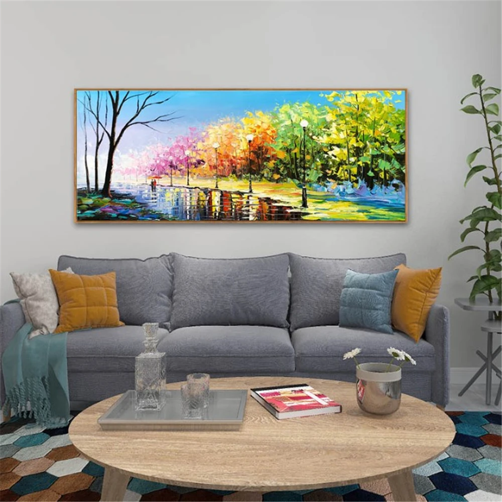 Landscape Oil Painting On Canvas For Living Room Home Decor Pictures Wall Art Paintings No Framed Picture 100% Handpainted
Landscape Oil Painting On Canvas For Living Room Home Decor Pictures Wall Art Paintings No Framed Picture 100% Handpainted