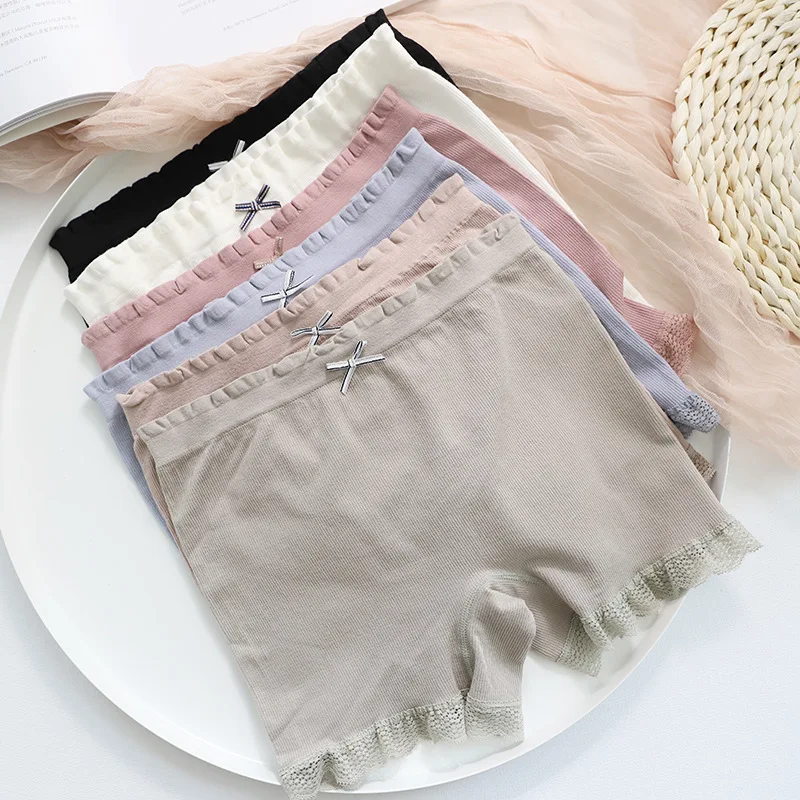 Summer Modal Quality safety pants women sexy lace boyshort soft Panties lingerie women Panties Underwear NSH21E
Summer Modal Quality safety pants women sexy lace boyshort soft Panties lingerie women Panties Underwear NSH21E