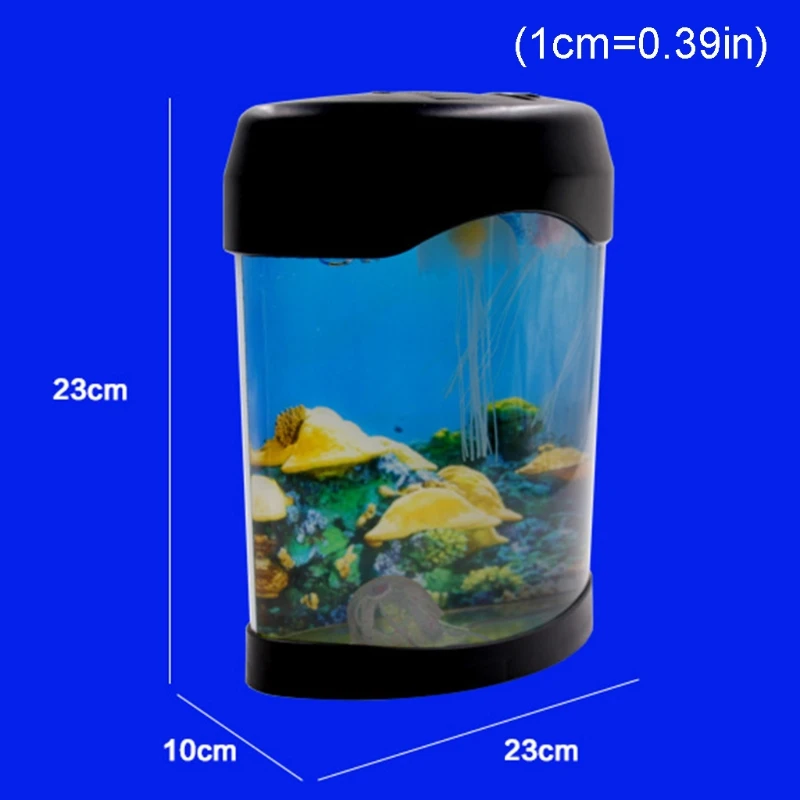 Artificial Jellyfish Aquarium Tank Night Light Color-changing Decorative Lamp for Living Room Office Shopping Mall Decor WXTD
Artificial Jellyfish Aquarium Tank Night Light Color-changing Decorative Lamp for Living Room Office Shopping Mall Decor WXTD