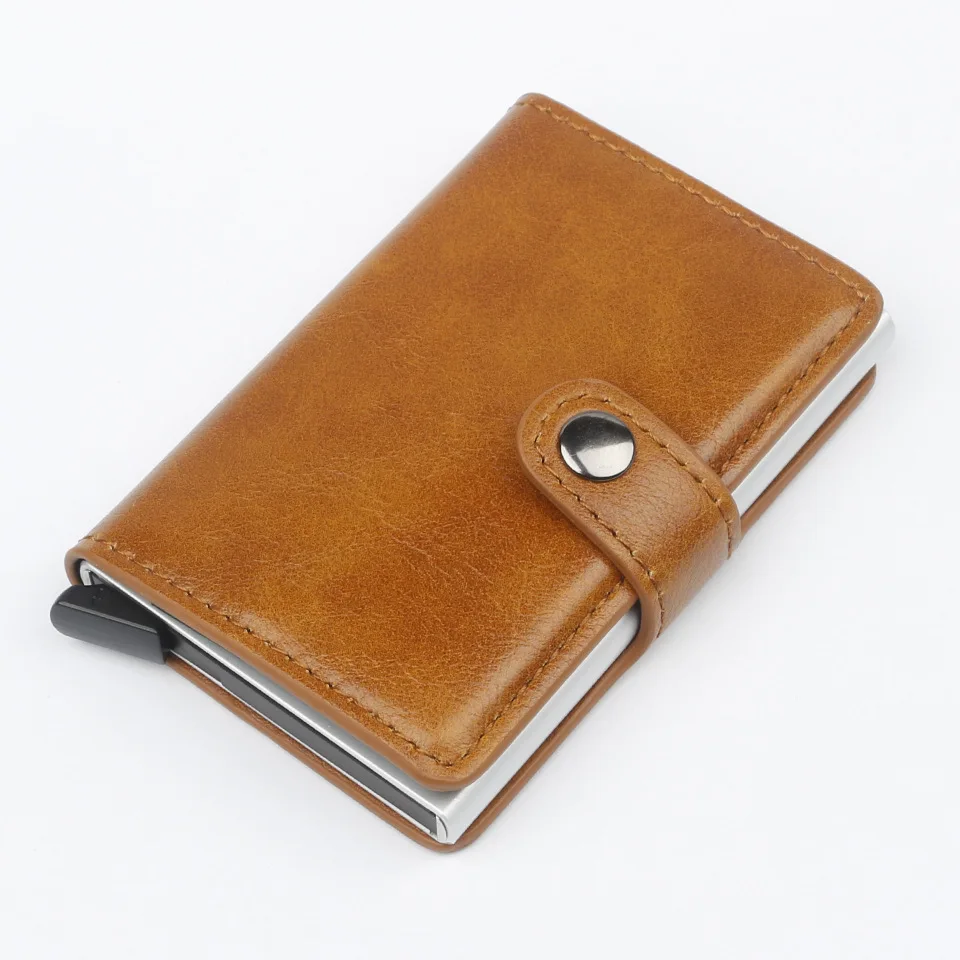 Credit card shield RFID card bag automatic spring card type metal aluminum wallet anti-theft swipe card bag 
Credit card shield RFID card bag automatic spring card type metal aluminum wallet anti-theft swipe card bag