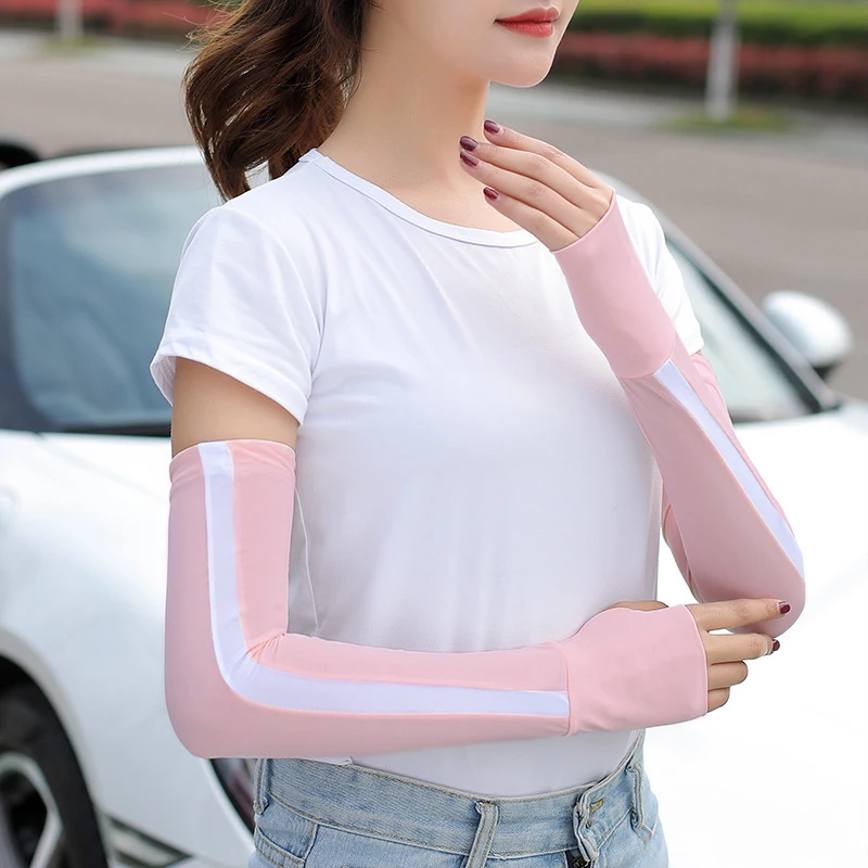 Long Gloves Cover Arm Sleeve Solid Sleeves For Running Cycling Sunscreen Sleeves Protection Unisex Elastic Anti-Uv Shade Cuff
Long Gloves Cover Arm Sleeve Solid Sleeves For Running Cycling Sunscreen Sleeves Protection Unisex Elastic Anti-Uv Shade Cuff