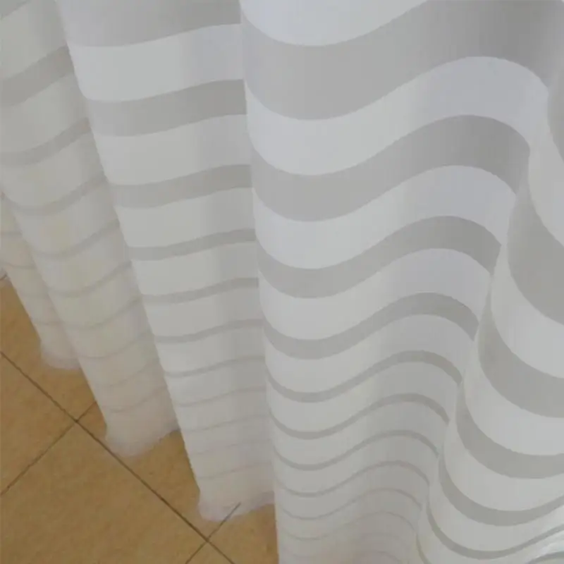 40 Shower Curtains PEVA White Striped Bath Screen for Home Hotel Bathroom Waterproof Mold Proof Curtain with Hooks
40 Shower Curtains PEVA White Striped Bath Screen for Home Hotel Bathroom Waterproof Mold Proof Curtain with Hooks