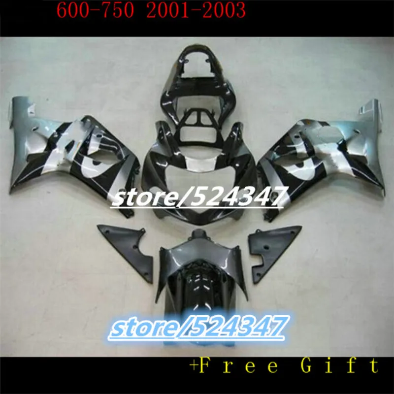 NEW ABS Injection Fairings Kit For Suzuki GSXR600 750 GSXR 600 K1 2001 2002 2003 01 02 03 bodywork black silver Fairing kits
NEW ABS Injection Fairings Kit For Suzuki GSXR600 750 GSXR 600 K1 2001 2002 2003 01 02 03 bodywork black silver Fairing kits