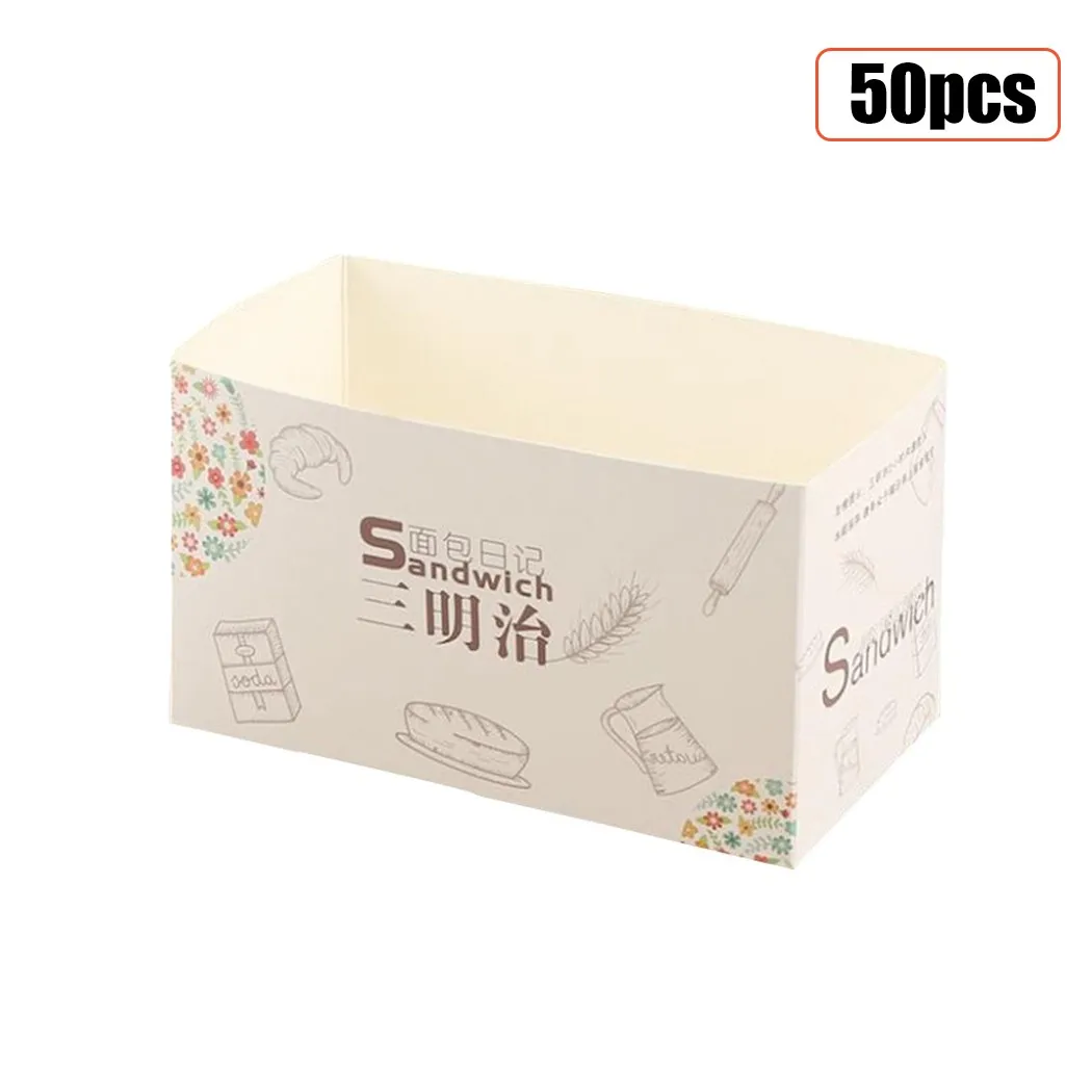 50PCS Cake Packaging Bagsandwich Wrapping Paper Thick Egg Toast Bread Breakfast 10x6x6cm / 3.9x2.4x2.4inch
50PCS Cake Packaging Bagsandwich Wrapping Paper Thick Egg Toast Bread Breakfast 10x6x6cm / 3.9x2.4x2.4inch