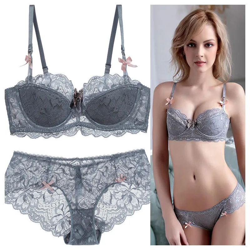 French Sexy Lace Bow Bra And Panty Set Breathable Thin Cotton Underwire Brassiere Side Breast Together Lingerie Underwear Women
French Sexy Lace Bow Bra And Panty Set Breathable Thin Cotton Underwire Brassiere Side Breast Together Lingerie Underwear Women