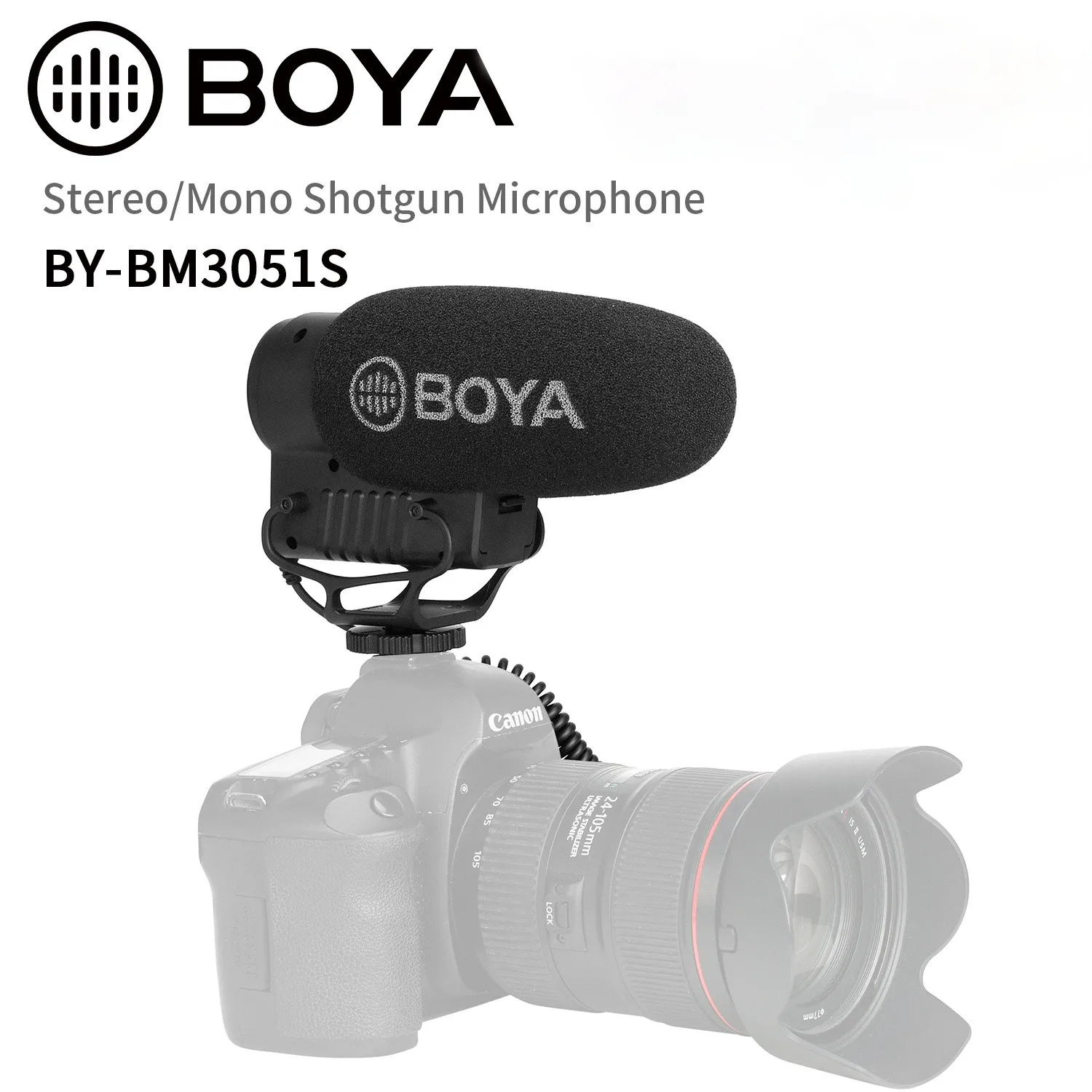 BOYA BY-BM3051S конденсаторный микрофон, стерео/моно переключаемый для цифровых зеркальных фотоаппаратов, компактных видеокамер, звукозаписываю...
BOYA BY-BM3051S конденсаторный микрофон, стерео/моно переключаемый для цифровых зеркальных фотоаппаратов, компактных видеокамер, звукозаписываю...