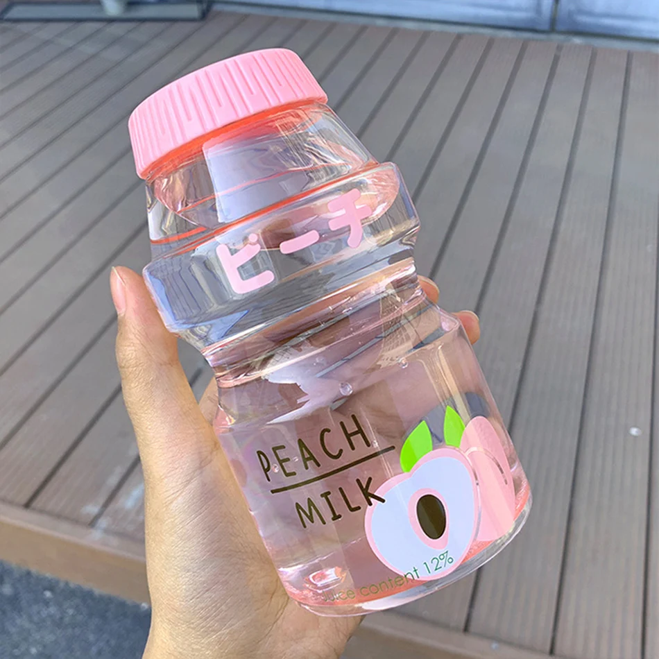480ml Plastic Water Bottle Tour Drinking Bottle Yakult Shape Cute Kawaii Milk Carton Shaker Bottle For Kids/Girl/Adult Bottles
480ml Plastic Water Bottle Tour Drinking Bottle Yakult Shape Cute Kawaii Milk Carton Shaker Bottle For Kids/Girl/Adult Bottles